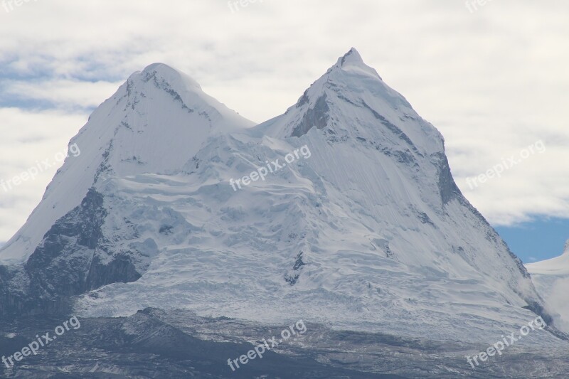 Hill Peru Nevado Mountain Free Photos