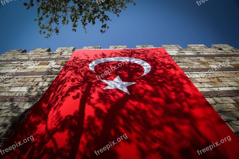 Turkey Turkish Flag National Symbol