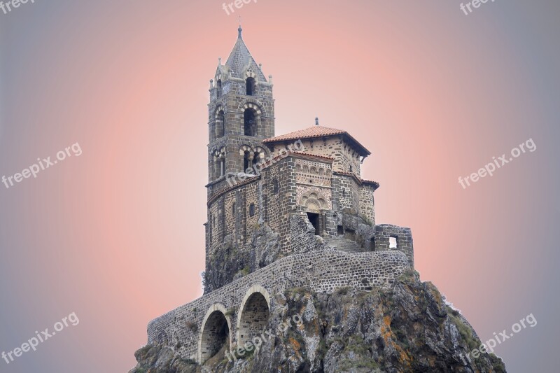 Church Fortified Citadel France Architecture