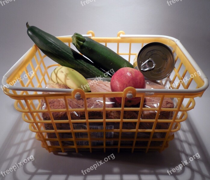 Basket Shopping Cart Purchasing Shopping Supermarket