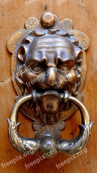 Knocker Door Brass Uzès France