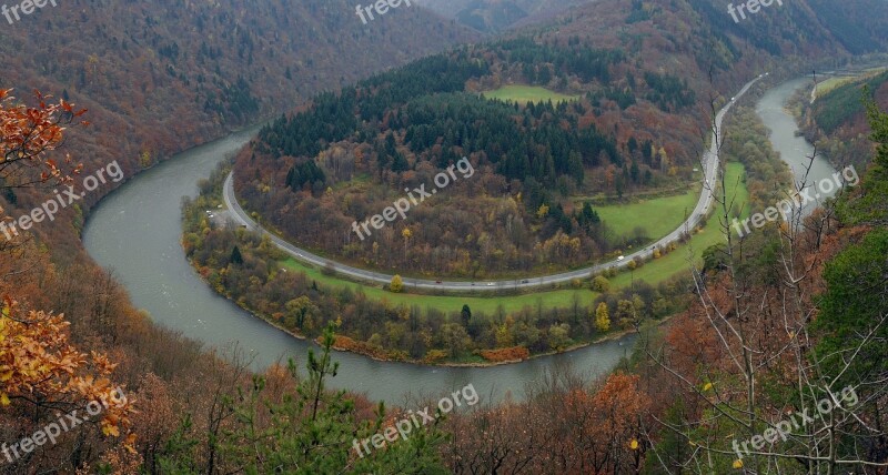 Meander Fatra Slovakia River Weighing Scales