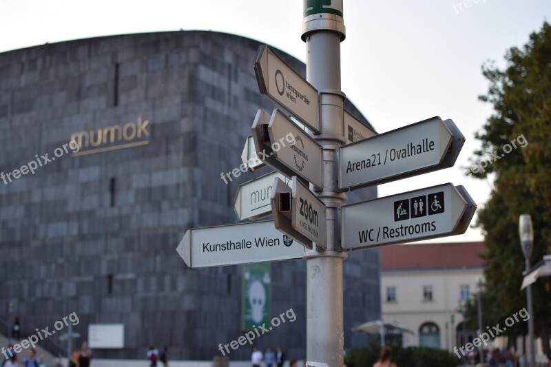 Shield Direction Vienna Mq Museumsquartier