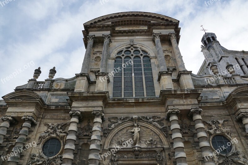 Church Catholic France Le Havre Religion