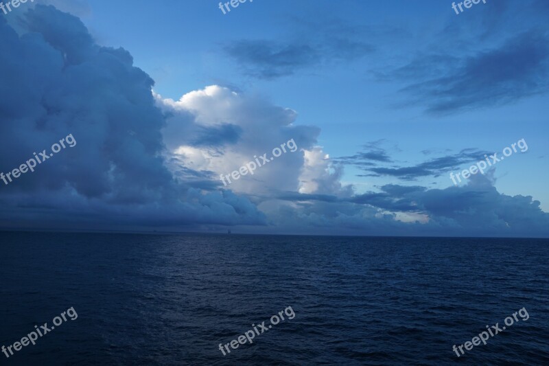 Atlantic Ocean Water Sky Nature