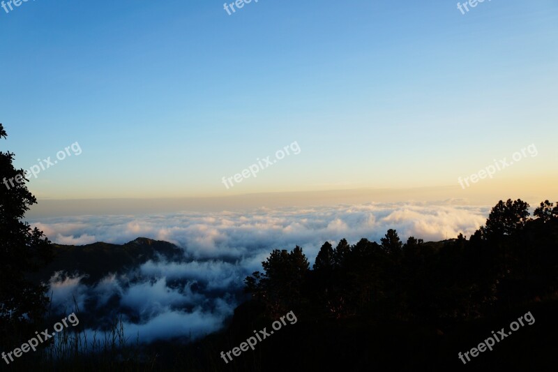 El Salvador Clouds Sky Blue Blue Sky