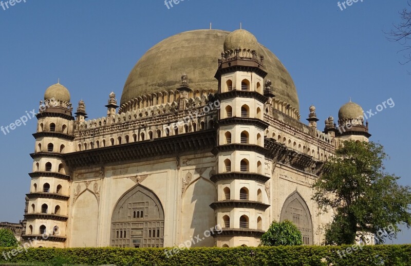 Gol Gumbaz Mausoleum Monument Mohammed Adil Shah Bijapur