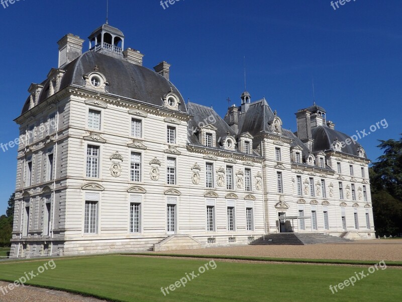 Cheverny Château De La Loire Architecture France Tintin