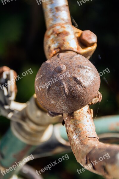 Cycle Old Bicycle Rust Bicycle Bell Free Photos