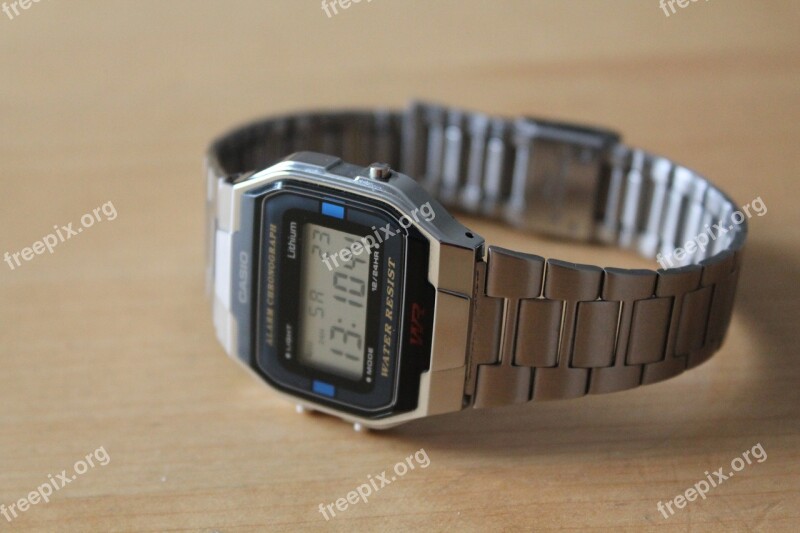 Wristwatch Digital Quartz Gents Vintage