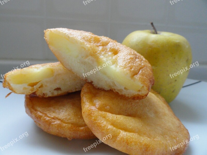 Dessert Donuts Apples Free Photos