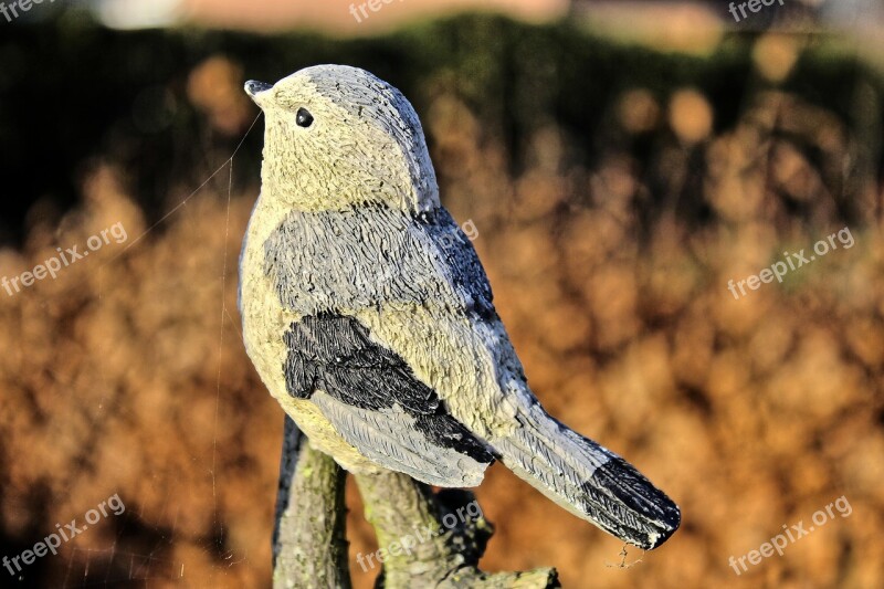 Ceramic Bird Figure Decoration Garden