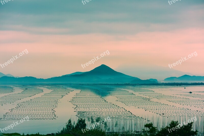 Fujian Xiapu Shoals Morning The Scenery