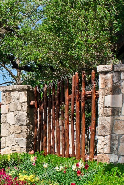 Garden Gate Texas Free Photos