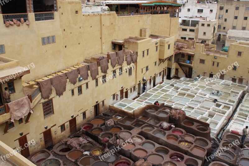 Tannery Morocco Skins Free Photos