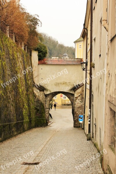 Eng Alley Road Narrow Lonely