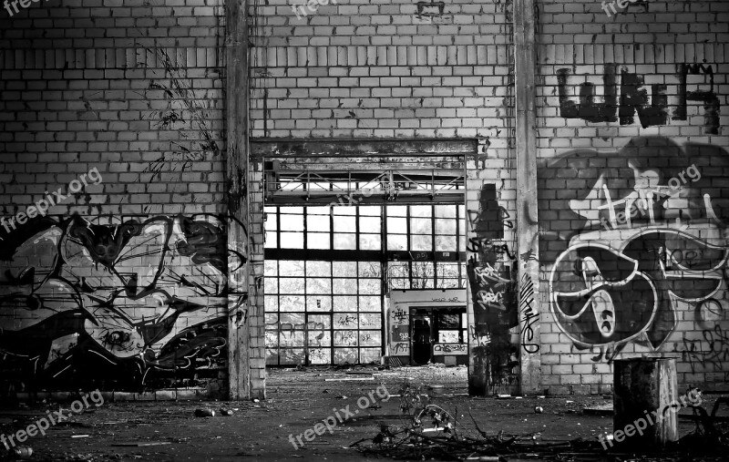 Lost Places Factory Old Abandoned Industrial Building