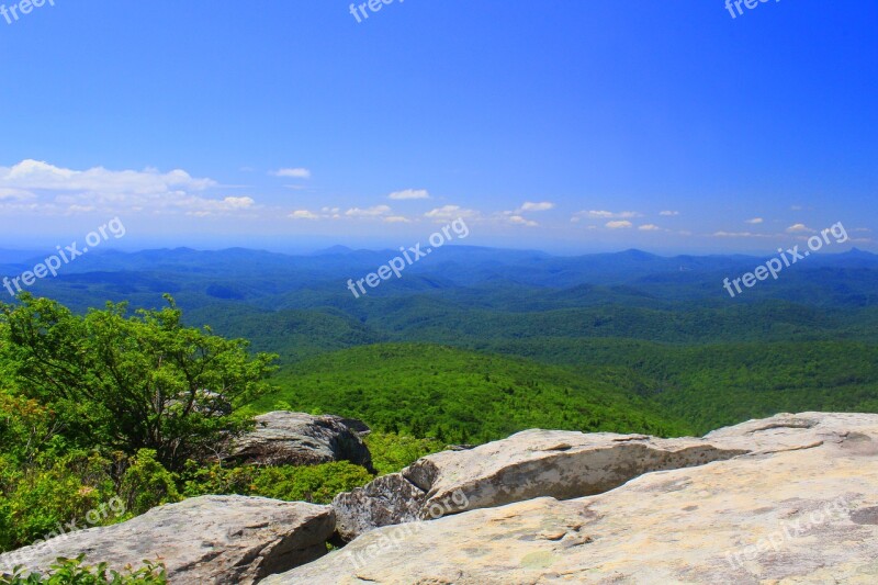 Skyline Sky Blue Mountains Blue Ridge