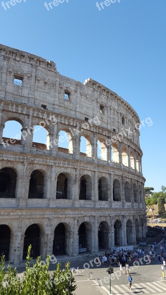 Colosseum Rome Roma Italy Landmark