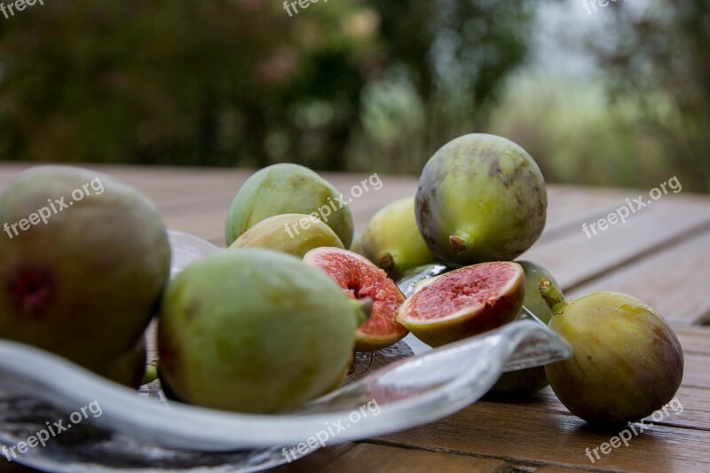 Figs Fruit Table Flat Free Photos