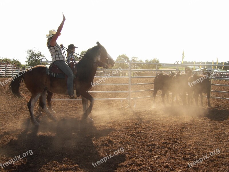 Western Riding Ride Horse Equestrian Cowboy