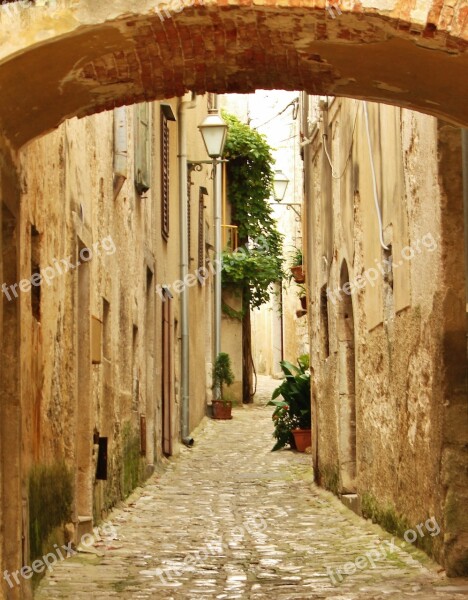 Passage Alley Historic Center Lonely Free Photos