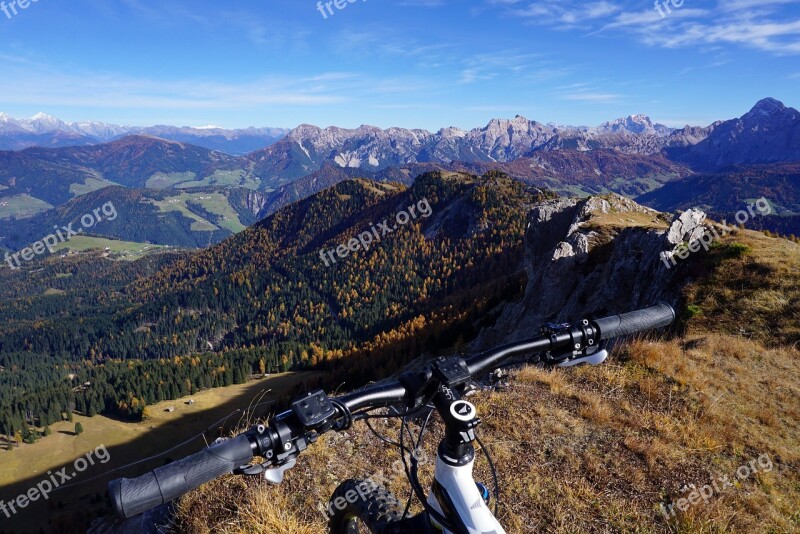 Mountain Biking Mtb South Tyrol Fantastic Bike