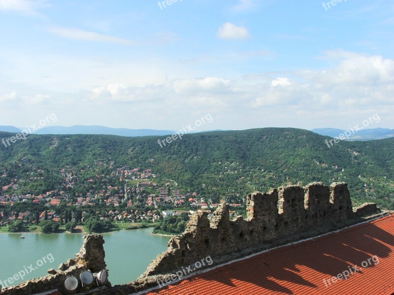 Visegrad Citadel Danube Free Photos