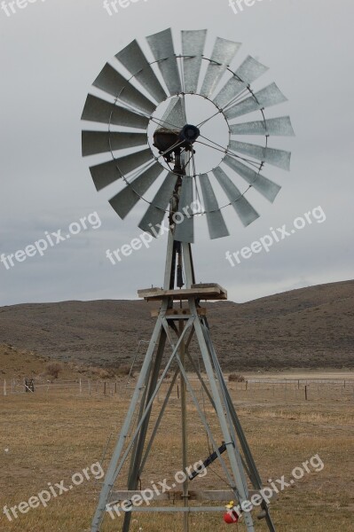 Mill Field Chubut Landscape Patagonia