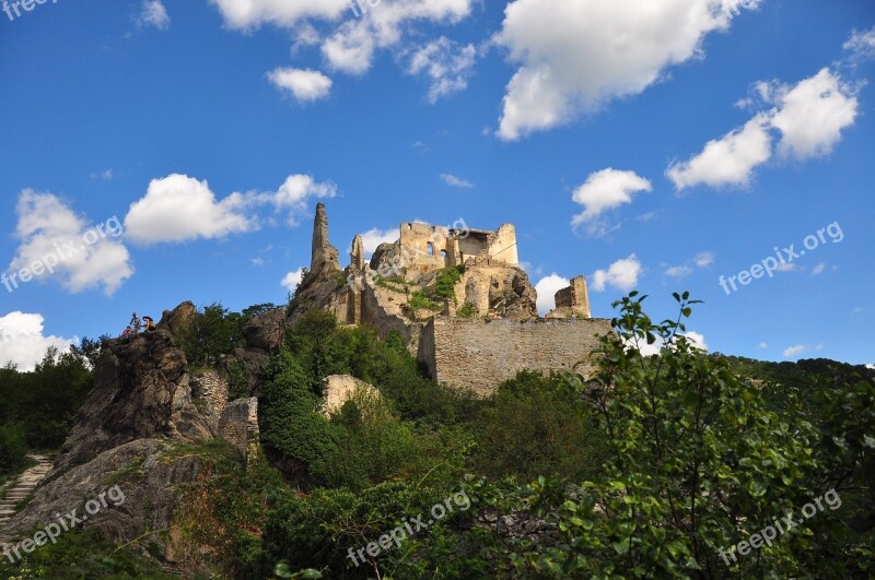 Wachau Dürnstein Ruin Castle Danube