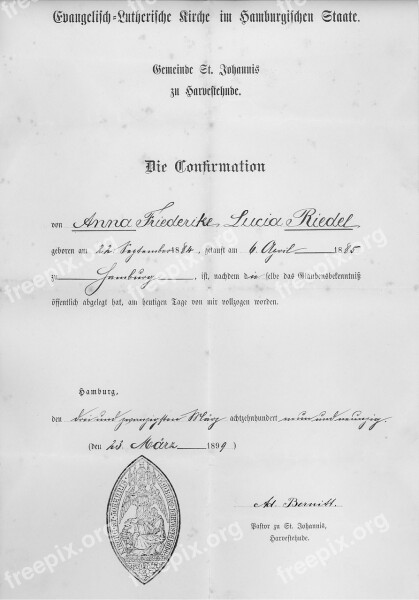 Document Certificate Old Seal Notarize