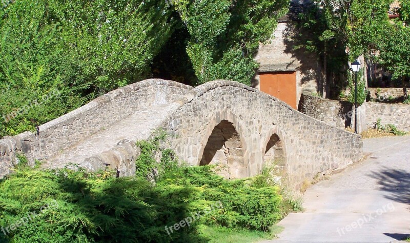 Old Bridge Bridge Stone Arch Architecture Ark