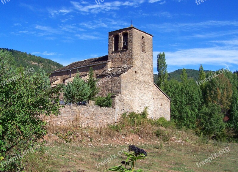 Church Romane Spain Romanesque Art Architecture