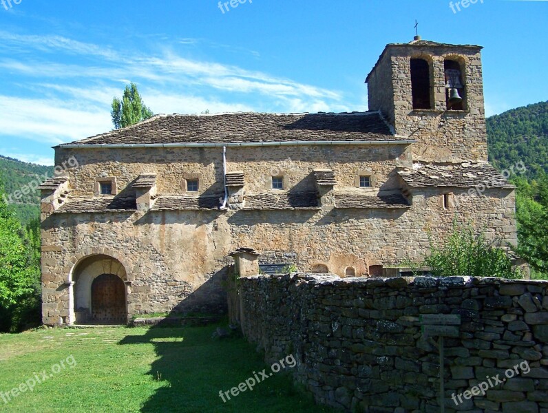 Church Romanesque Art Spain Religious Monuments Architecture