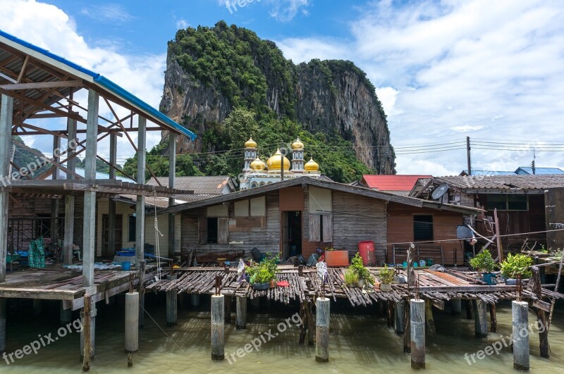 Natural Landscape Mountain Limestone Cliff Rock