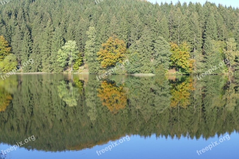 Söse Söse Dam Dam Panorama Forest