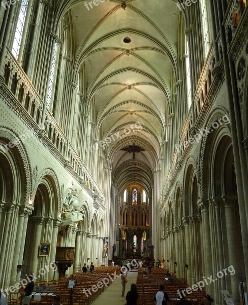 Bayeux Cathedral Normandy Caen Gothic