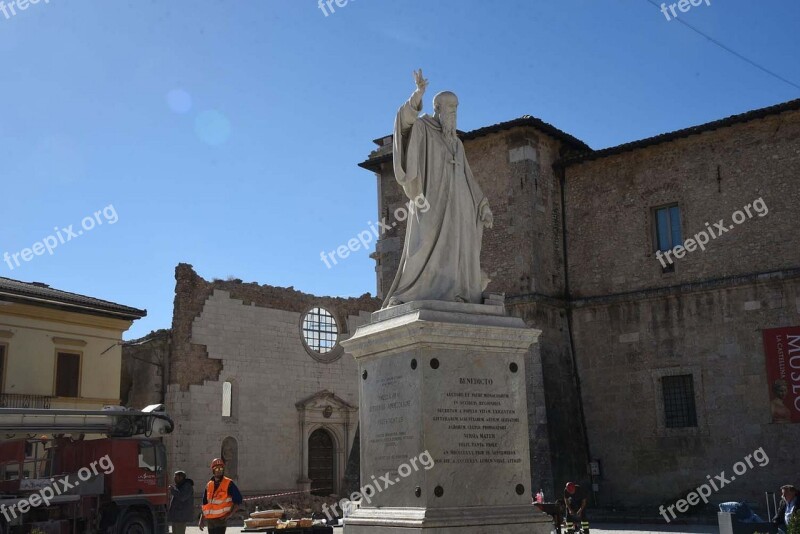 Earthquake Earthquake Italy Norcia San Bendetto Norcia Earthquake Earthquake Norcia