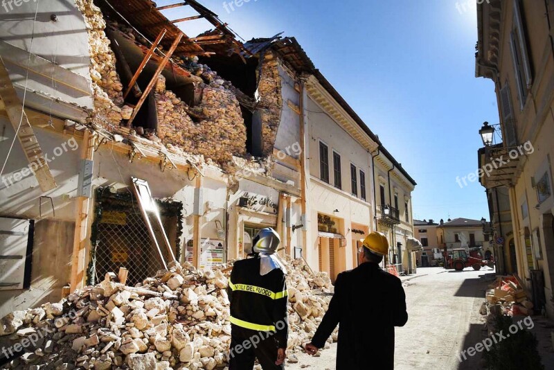 Earthquake Earthquake Italy Norcia San Bendetto Norcia Earthquake Earthquake Norcia