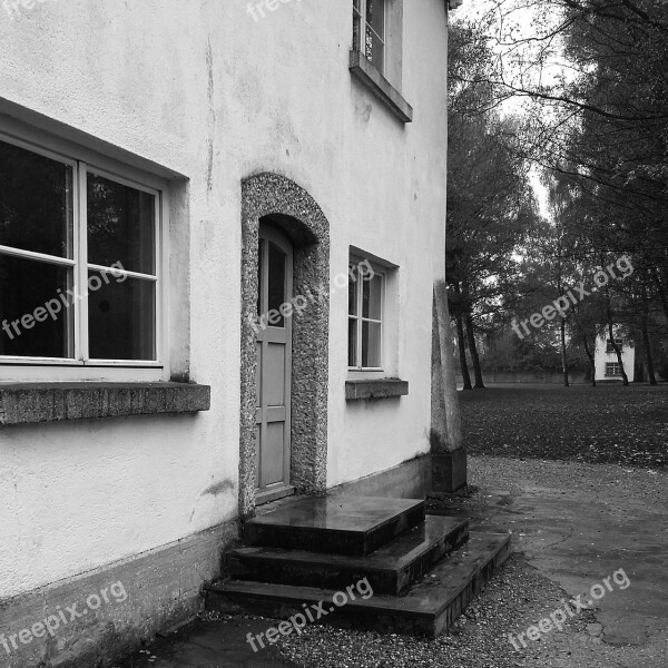 House Dachau Concentration Camp Entrance Door