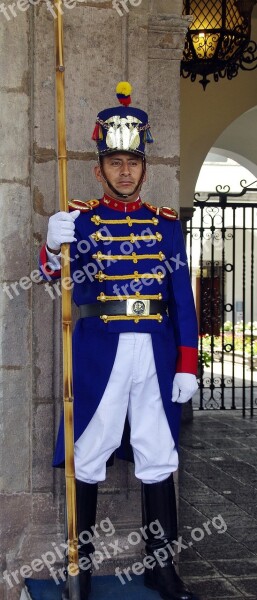 Quito Guard Presidential Uniform Military