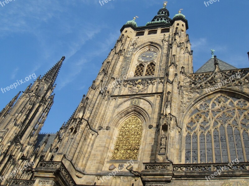 Prague St Vitus Cathedral Cathedral Castle Prague Castle