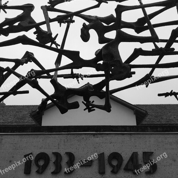 Monument Concentration Camp Germany Dachau War