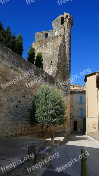 Tower Duchy Palace Uzès France Medieval