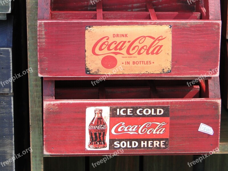 Coke Glue Box Wood Free Photos