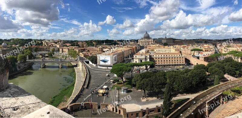 Rome View Vatican Italy Antiquity