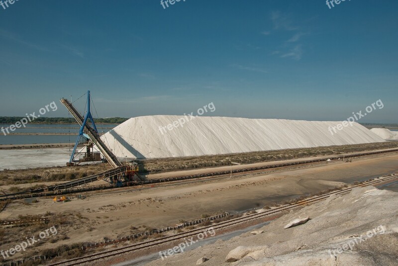 Camargue Aigues-mortes Salt Marsh Salt Mountain Free Photos