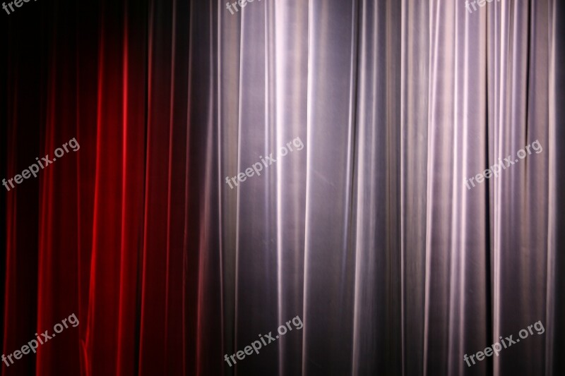 Curtain Theatre Texture Free Photos