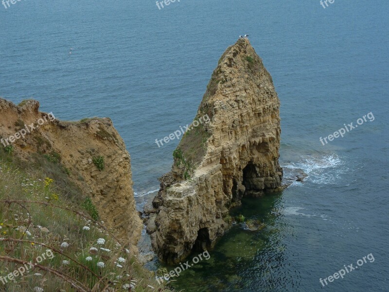 Normandy Pointe Du Hoc Landing D Day June 1944