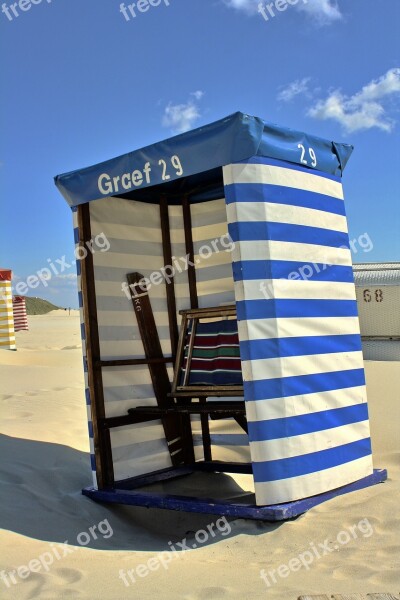 Beach Chair Germany Borkum Travel